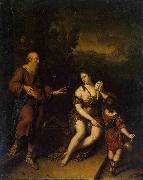 Willem van Mieris Expulsion of Hagar Spain oil painting artist
